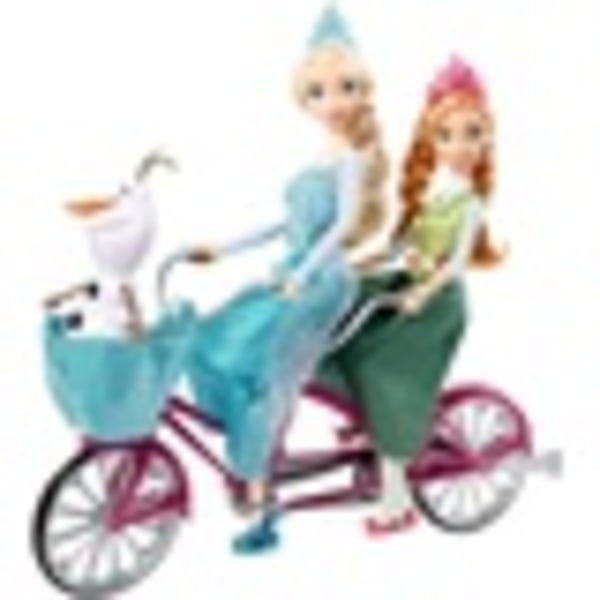 Disney Frozen Anna and Elsa's Musical Bicycle Play Set with Olaf