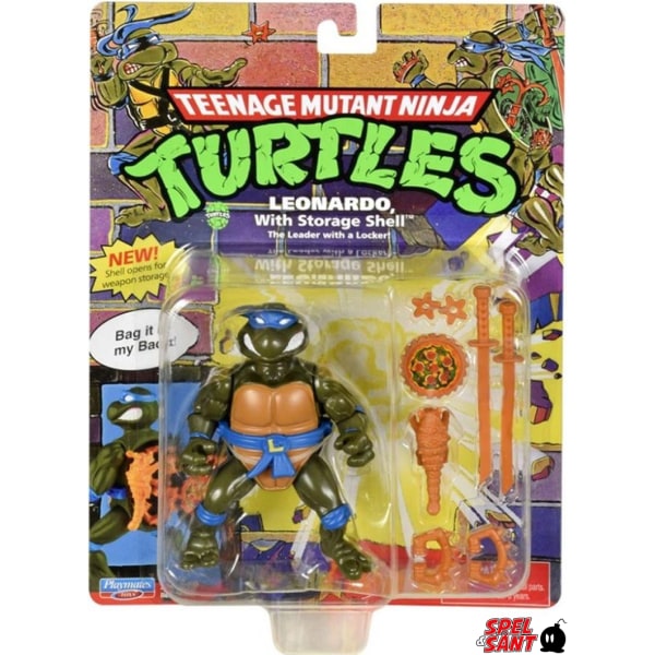 Teenage Mutant Ninja Turtles Leonardo Action Figur 10cm