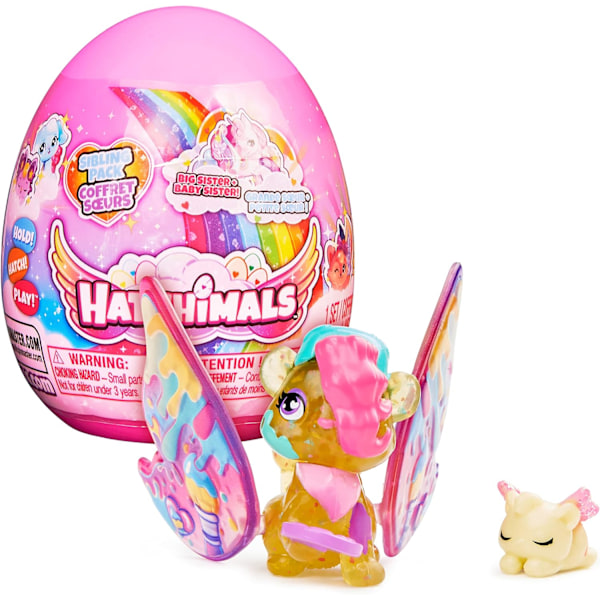 Hatchimals Sibling Luv Pack Rainbow-Cation