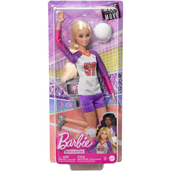 Barbie Career Volleybollspelare Made to Move