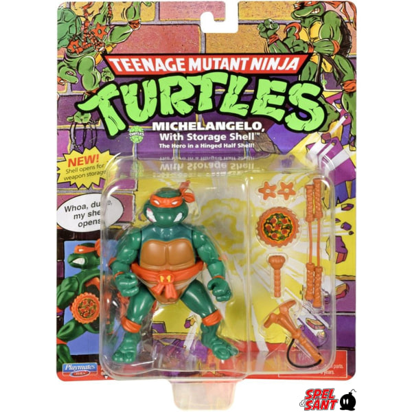 Teenage Mutant Ninja Turtles Michelangelo Action Figur 10cm