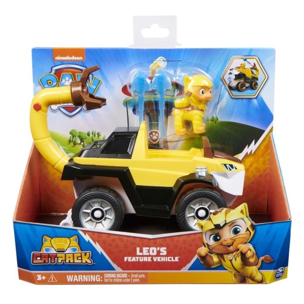 Paw Patrol Cat Pack Feature Themed Vehicle Leo