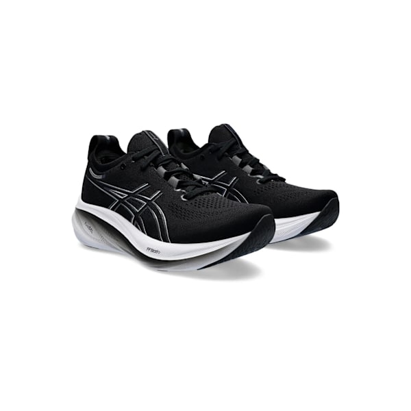 ASICS Gel-Nimbus 26 BLACK/GRAPHITE GREY Originala maratonlöparskor för män och kvinnor 38