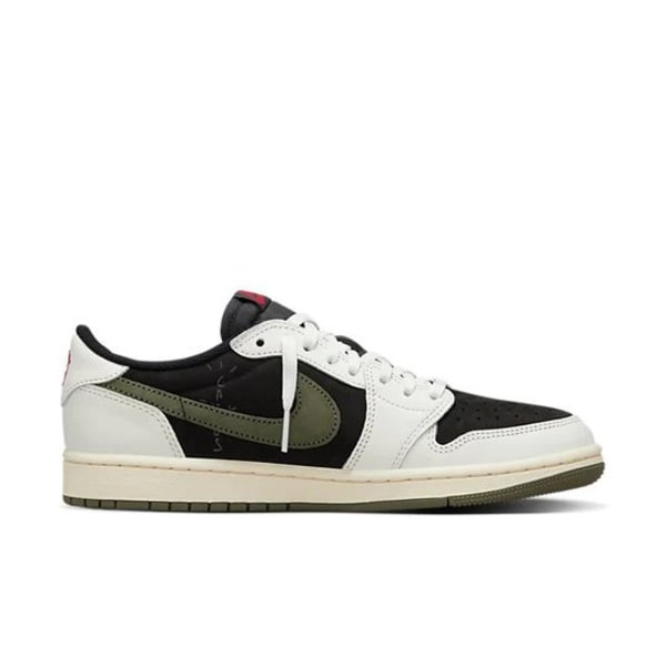 (WMNS) Air Jordans 1 Retro Low OG SP 'Travis Scott Medium Olive' AJ1 Shoes 43