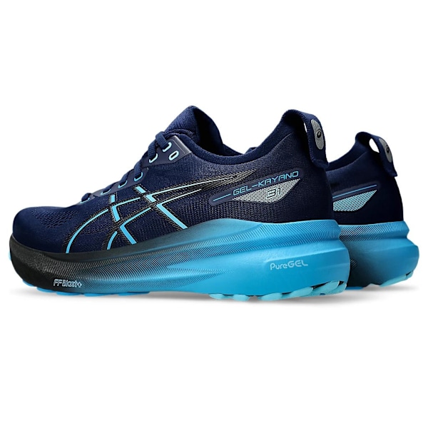 ASICS Gel-Kayano 31 Blue Expanse Digital Aqua Originala maratonlöparskor för män och kvinnor 44