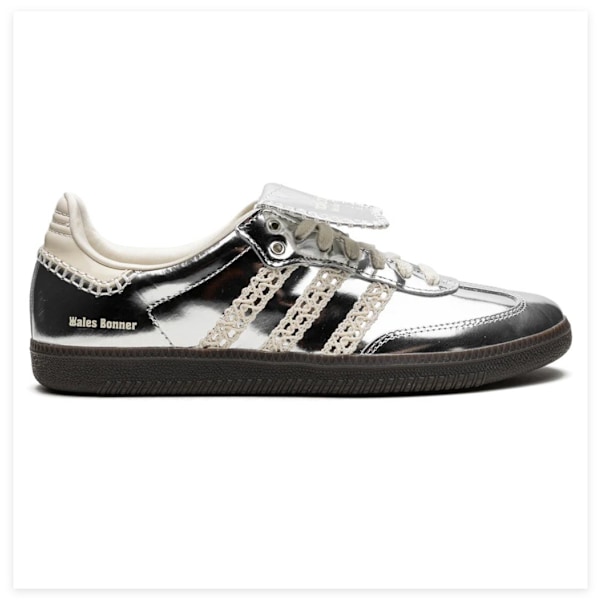 Wales Bonner Samba 'Silver Metallic Gum Casual sportskor 40