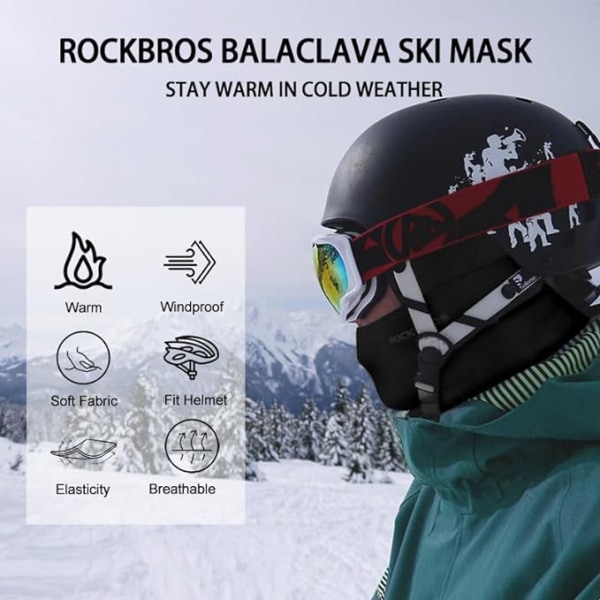 Utomhus vinter varm vindmask Utomhus fleecehals kall dimma mask cover Pink