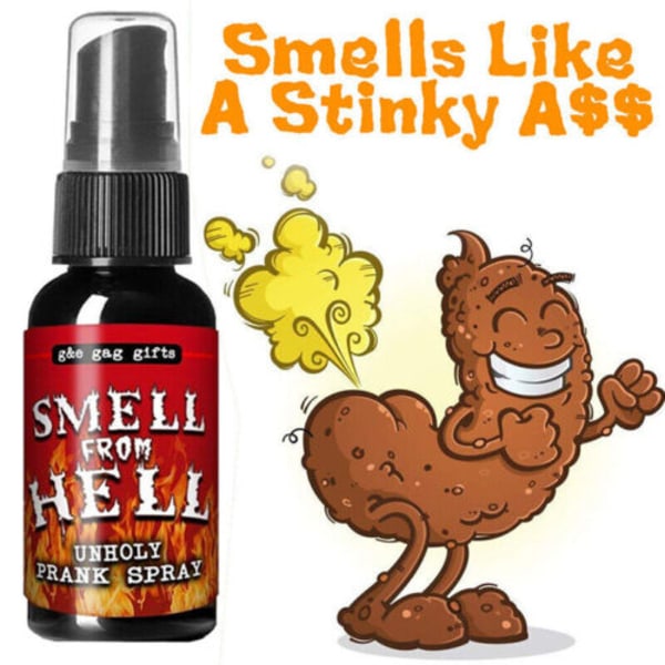 Liquid Fart Spray Can Stink Bomb Crap Gag Prank Toy Joke B