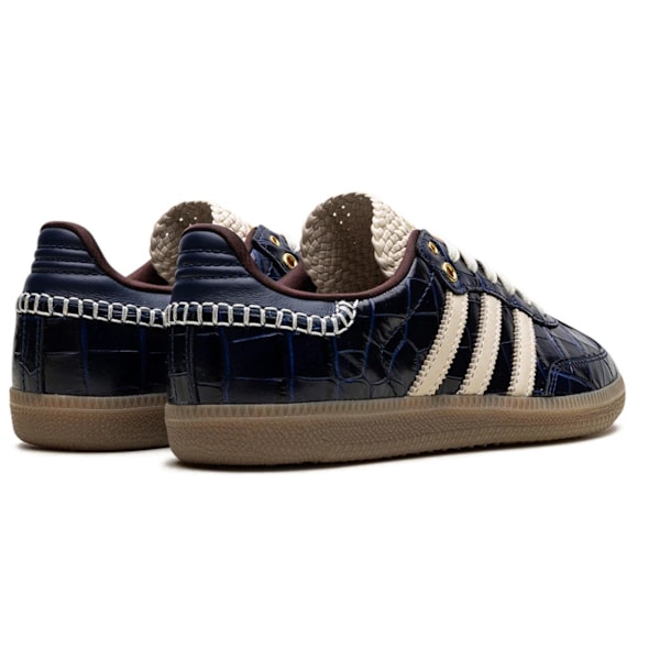 Samba OG Wales Bonner Navy Croc Casual sportskor 37