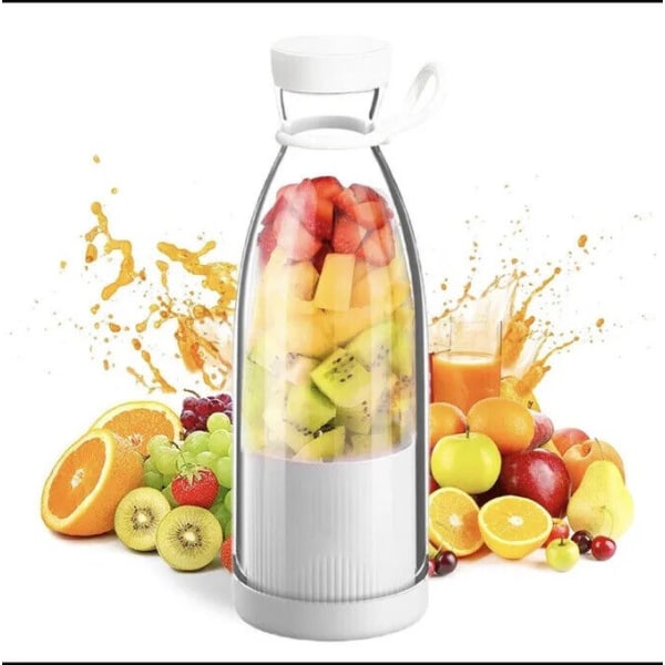 Bärbar Smoothie Blender Saftpressare Flaska Mixer Elektrisk USB Laddning Mini