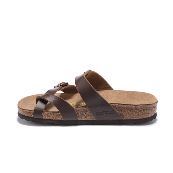 BirkenstocKS  Mayari Birko-Flor Claret Cork slippers 45