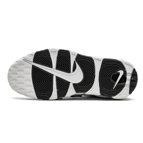 Air More Uptempo 'White Black för Män och Kvinnor Original Sneakers 44
