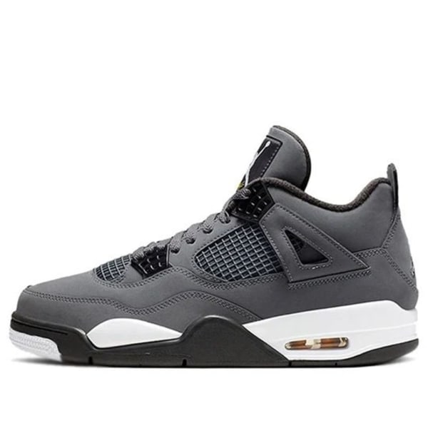 Air Jordans 4 Retro 'Cool Grey' 2019   för Män och Kvinnor Original AJ4 Sneakers 41