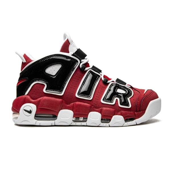 Air More Uptempo Bulls Hoops Pack 'Varsity Red' för Män och Kvinnor Original Sneakers 36