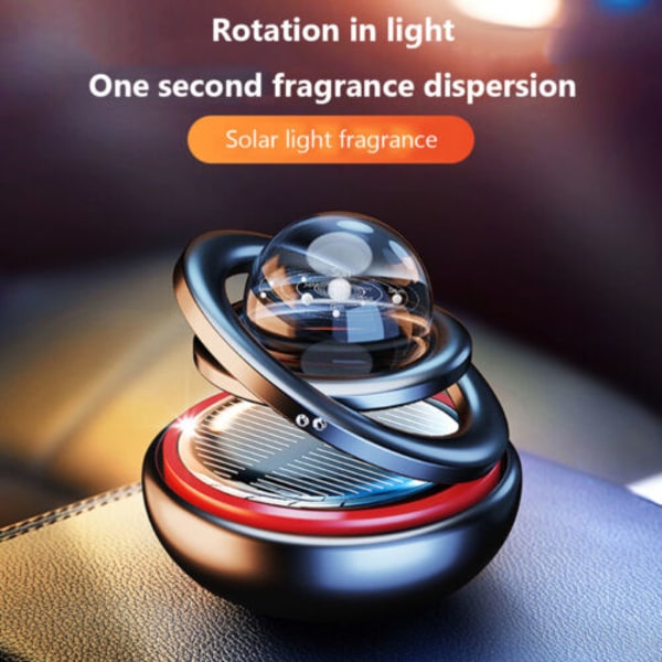 Car Aromatherapy 360° Rotate Auto Air Freshener Parfym Doft