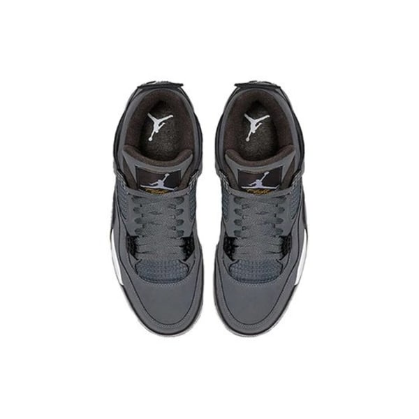 Air Jordans 4 Retro 'Cool Grey' 2019   för Män och Kvinnor Original AJ4 Sneakers 38.5