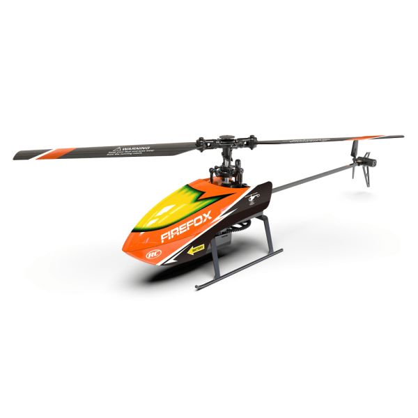RC Helikopter med Gyroskop 4 Channel Micro RC Helikopter orange