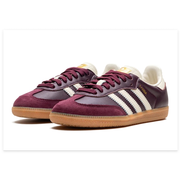 (WMNS)Samba OG 'Maroon Casual sportskor 42