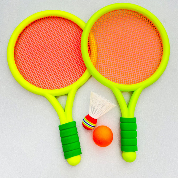 Barn badmintonracket sport tennisracket set B