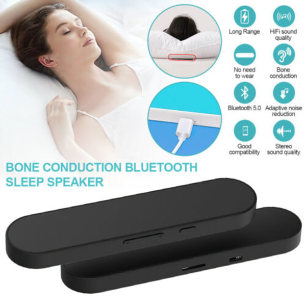 Bärbar resestereoljud 2-kanals Bluetooth5.0 Bone Conduction Sound Box