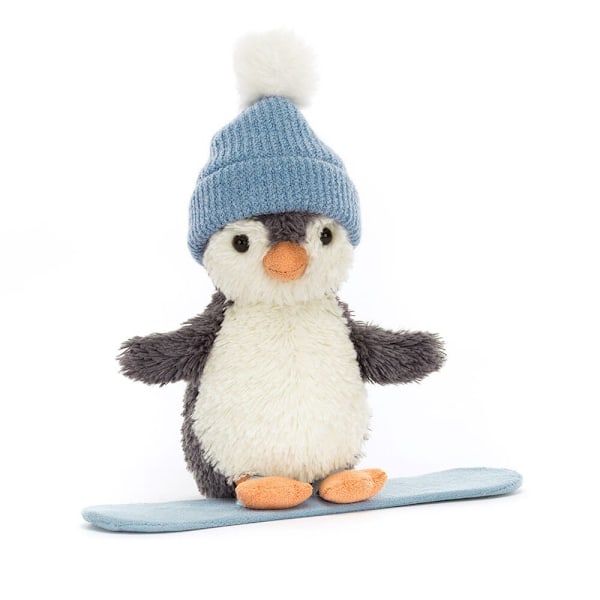 Peanut Penguin Snowboarding 12CM Jellycat-serien plyschleksaker