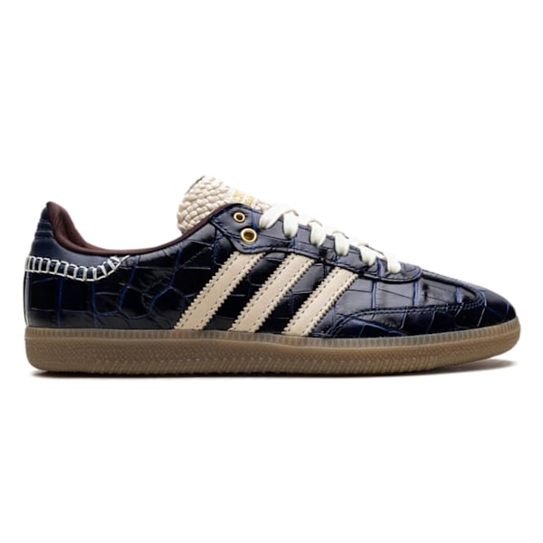 Samba OG Wales Bonner Navy Croc Casual sportskor 36.5
