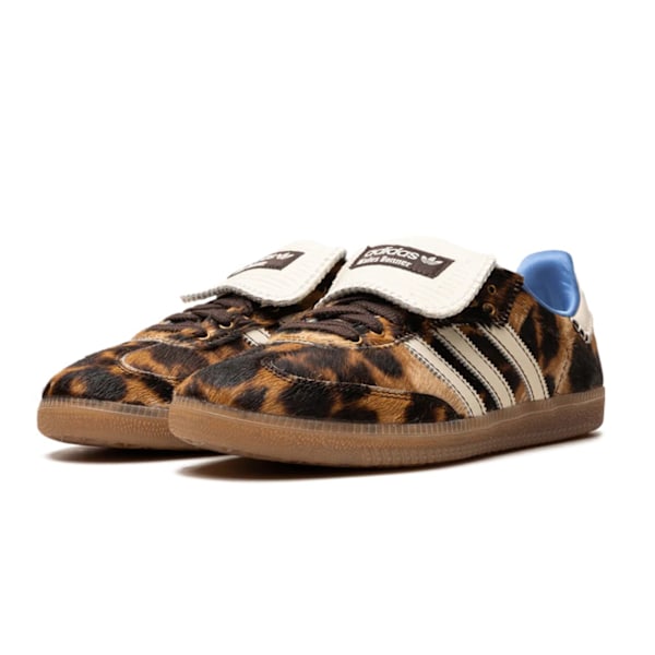 Samba Wales Bonner Leopard Pony Hair Casual sportskor 44