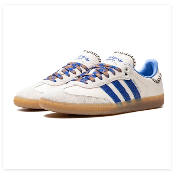 Wales Bonner Samba Nylon 'Wonder Clay Royal Blue Casual sportskor 38