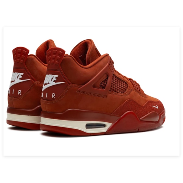 Air Jordans 4 SP x Nigel Sylvester Brick By Brick  för Män och Kvinnor Original AJ4 Sneakers 40.5