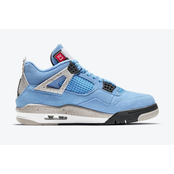 Air Jordans 4 Retro Mens University Blue  för Män och Kvinnor Original AJ4 Sneakers 36.5