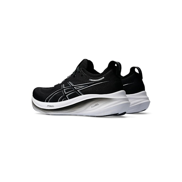 ASICS Gel-Nimbus 26 BLACK/GRAPHITE GREY Originala maratonlöparskor för män och kvinnor 42