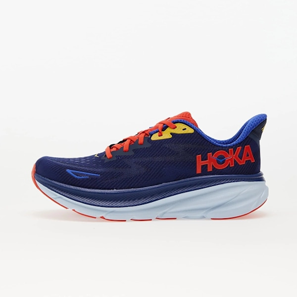 Cliftons 9 'Bellwether Blue sports marathon running shoes 40
