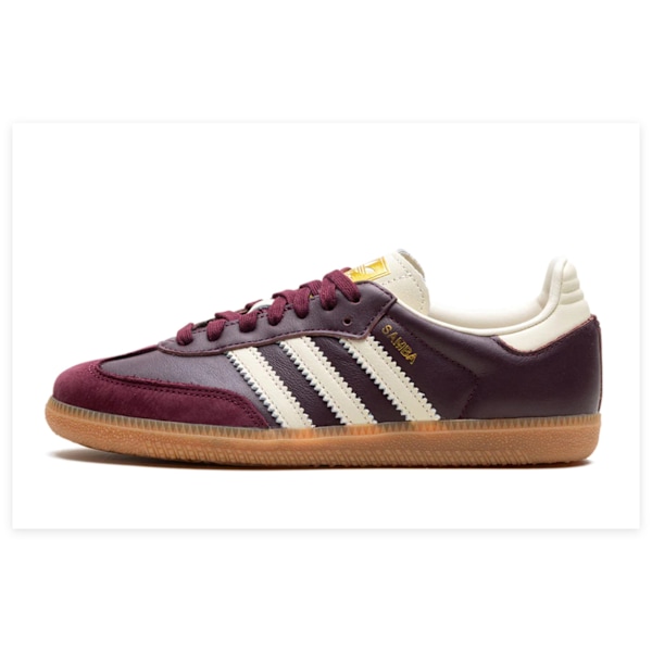 (WMNS)Samba OG 'Maroon Casual sportskor 36.5