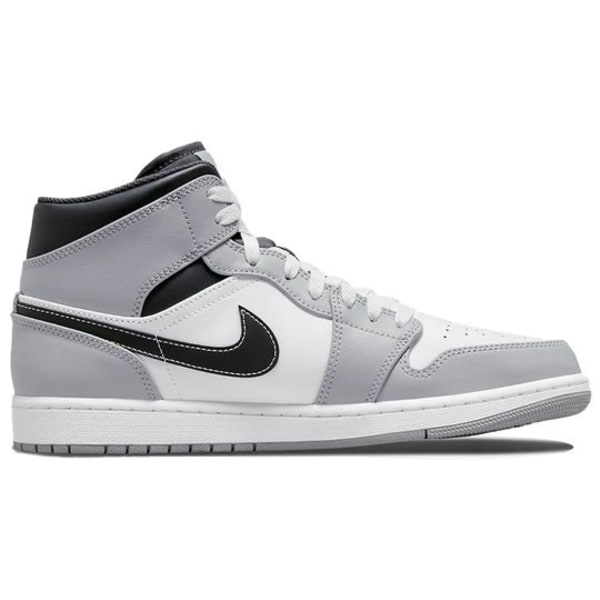 Air Jordans 1 Mid 'Light Smoke Grey' AJ1  Retro Basketball Shoes 46