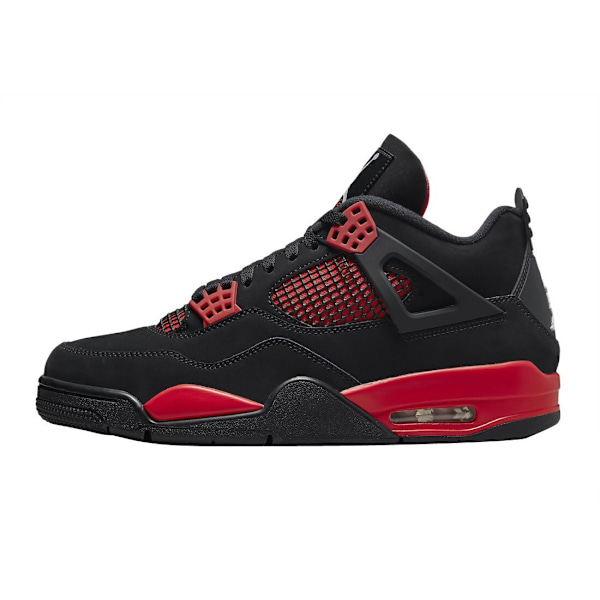 Air Jordans 4 Retro Red Thunder  Män och Kvinnor Original AJ4 Sneakers 37