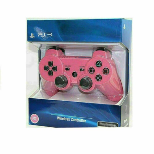 För PS3 Wireless DualShock 3 Controller Joystick GamePad Pink