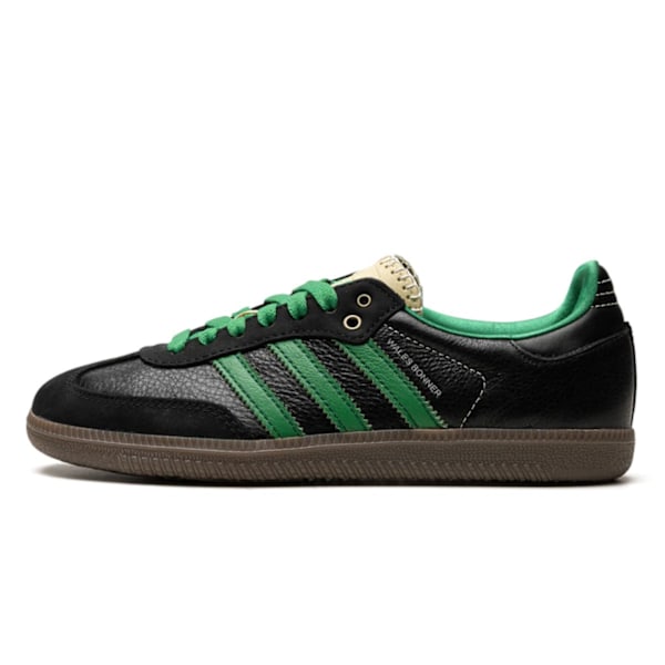 Samba Wales Bonner Black Green Casual sportskor 38