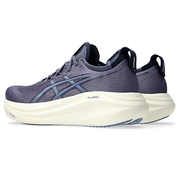 ASICS Gel-Nimbus 27 Gray blue Originala maratonlöparskor för män och kvinnor 43.5