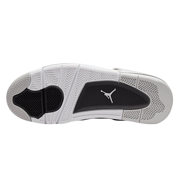 Air Jordans 4 Retro Military Black Män och Kvinnor Original AJ4 Sneakers 42