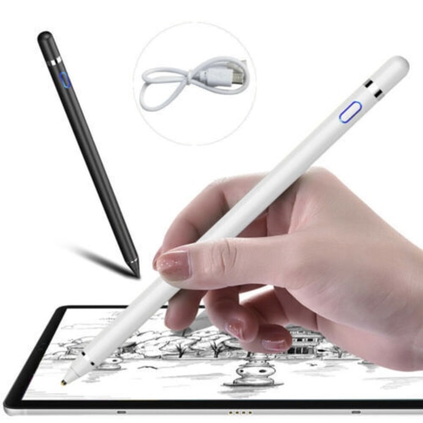 Active Stylus Pen Pencil 1:a generationen för Apple iPad iPhone Black