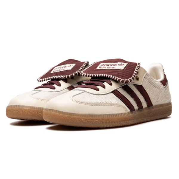 Samba Wales Bonner Creamm White Pony Casual sportskor 44