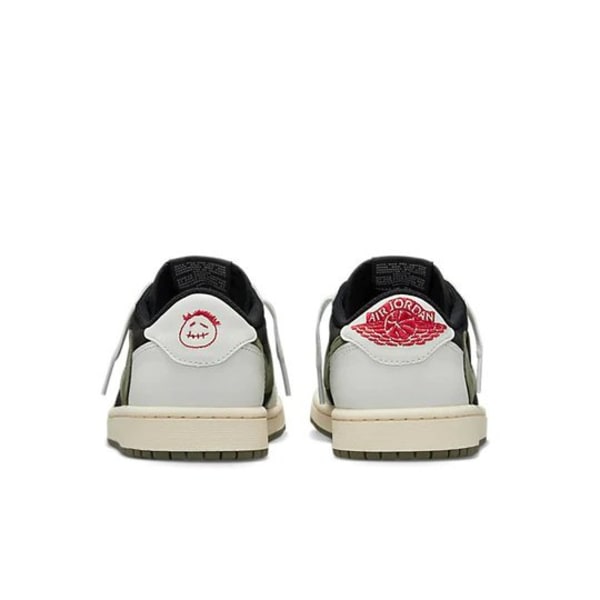 (WMNS) Air Jordans 1 Retro Low OG SP 'Travis Scott Medium Olive' AJ1 Shoes 41