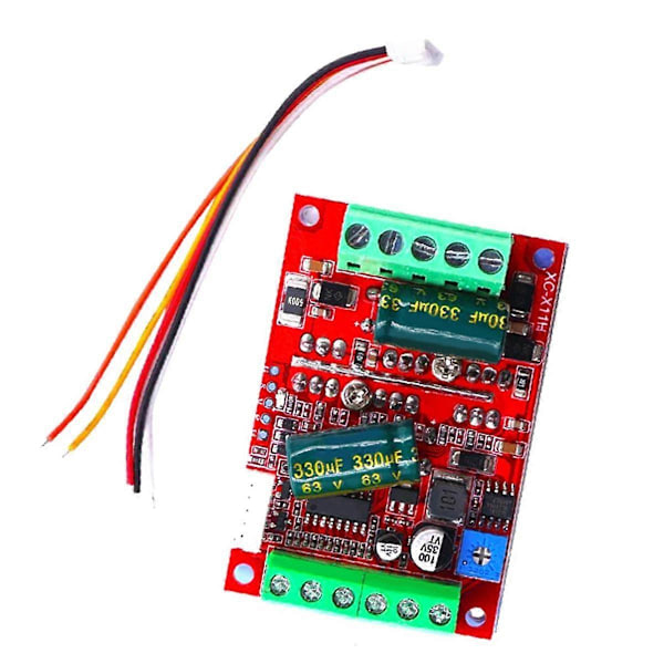 DC 6-60V 16A 400W 3-fas Hall Borstlös Motorstyrkort BLDC PWM PLC Drivrutinmodul