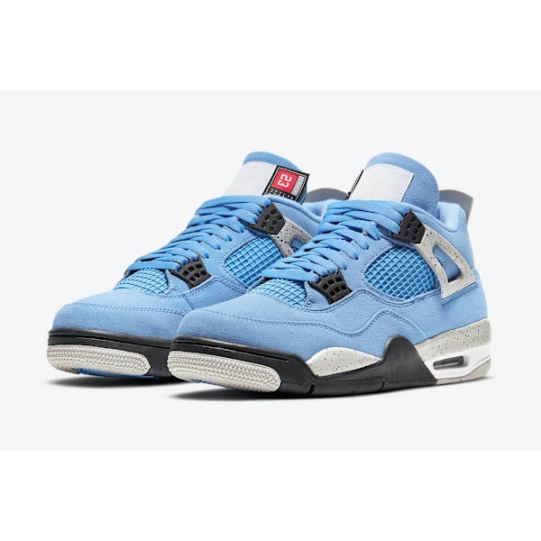 Jordans 4 Retro Mens University Blue til Mænd og Kvinder Original AJ4 Sneakers 36.5