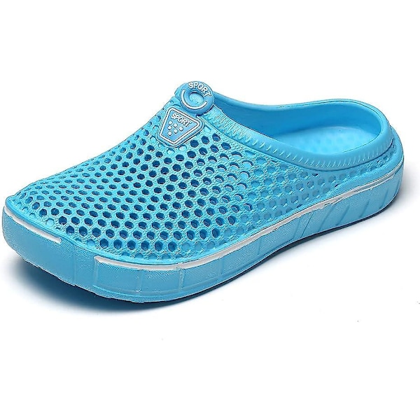 Unisex Trädgårdsträskor Skor Casual Tofflor Snabbtorkande Sandaler blue 45