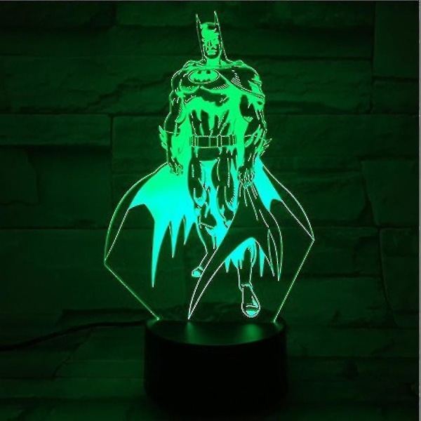 Hhcx-dc Batman Night Lamp 3d Led Night Light
