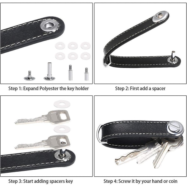 Nøgleorganisator|bærbar nøglering|lomme Smart nøgleholder