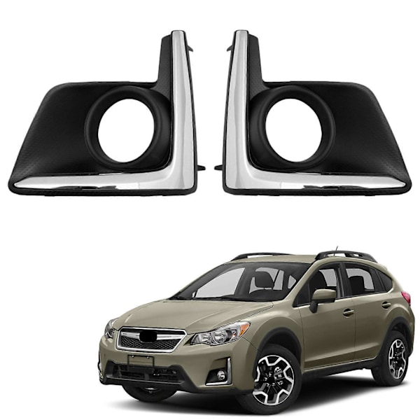 For Crosstrek 2016 2017 Frontfanger Tåkelysram Deksel Tåkelys Trim Bezelhette 57731-FJ430 Venstre