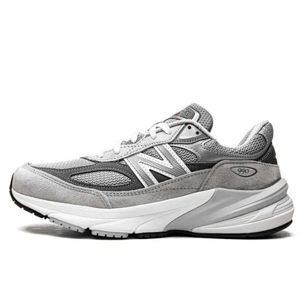 New Balances  990v6 Grey Mesh Daddy Casual Sports Löparskor 38.5