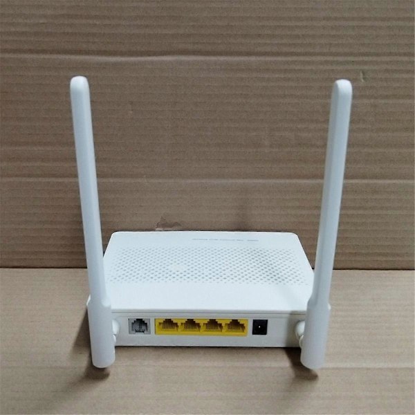 GPON ONU Optisk Modem Router HS8145C5 for Terminal med 1GE+3FE+Voice+Wifi Engelsk Programvare EU-kontakt